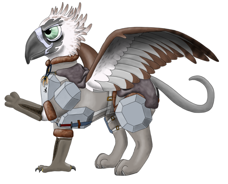 Size: 2396x1929 | Tagged: safe, artist:hawkeye92, derpibooru import, edit, oc, oc:geralyn, unofficial characters only, gryphon, fallout equestria, armor, clothes, female, griffon oc, image, png, simple background, talon merc, transparent background