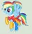 Size: 2016x2187 | Tagged: safe, artist:yulianapie26, derpibooru import, rainbow dash, pony, equestria girls, legend of everfree, base used, clothes, crystal guardian, dress, equestria girls outfit, eyelashes, female, image, mare, png, simple background, solo, wings