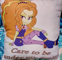 Size: 940x918 | Tagged: artist needed, photographer needed, safe, derpibooru import, adagio dazzle, equestria girls, disguise, disguised siren, image, irl, irl photo, jpeg, photo, pillow