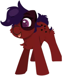Size: 1313x1592 | Tagged: safe, artist:rhythmpixel, derpibooru import, oc, oc:mony caalot, earth pony, pony, female, full body, image, png, simple background, smiling, solo, transparent background