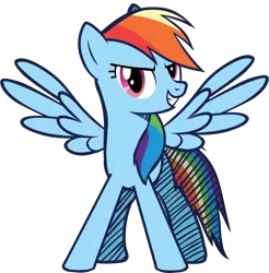 Size: 5141x5223 | Tagged: safe, artist:galaxyart, derpibooru import, rainbow dash, pegasus, pony, absurd resolution, image, png, simple background, solo, spread wings, transparent background, wings