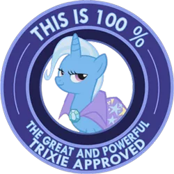 Size: 269x269 | Tagged: safe, artist:ambris, derpibooru import, trixie, image, png, seal of approval