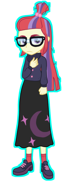 Size: 1048x2600 | Tagged: safe, artist:queertrixie, derpibooru import, moondancer, equestria girls, image, png, simple background, solo, transparent background