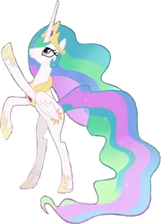 Size: 517x720 | Tagged: safe, artist:homersimpson1983, derpibooru import, edit, edited screencap, screencap, princess celestia, alicorn, pony, background removed, bipedal, female, image, mare, not a vector, png, simple background, solo, transparent background