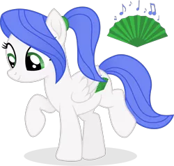 Size: 5370x5132 | Tagged: safe, artist:cirillaq, derpibooru import, oc, oc:sky singer, pegasus, pony, female, image, mare, png, simple background, solo, transparent background