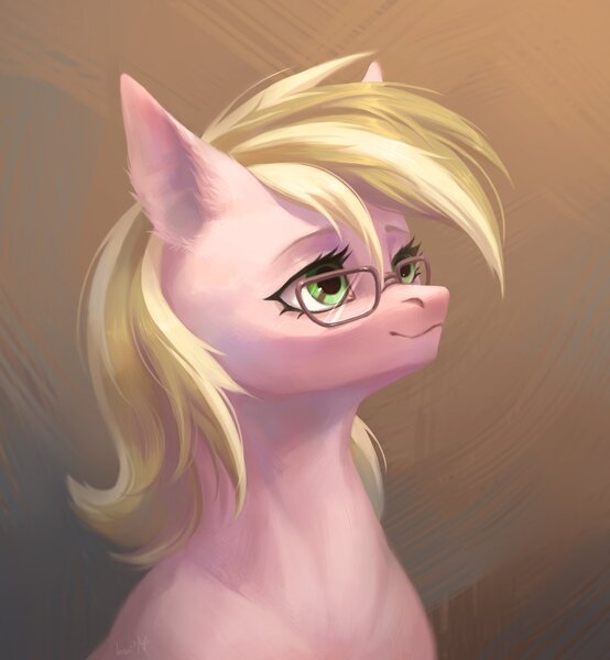 Size: 2400x2600 | Tagged: safe, artist:inarimayer, derpibooru import, oc, oc:vanilla twirl, earth pony, glasses, image, jpeg