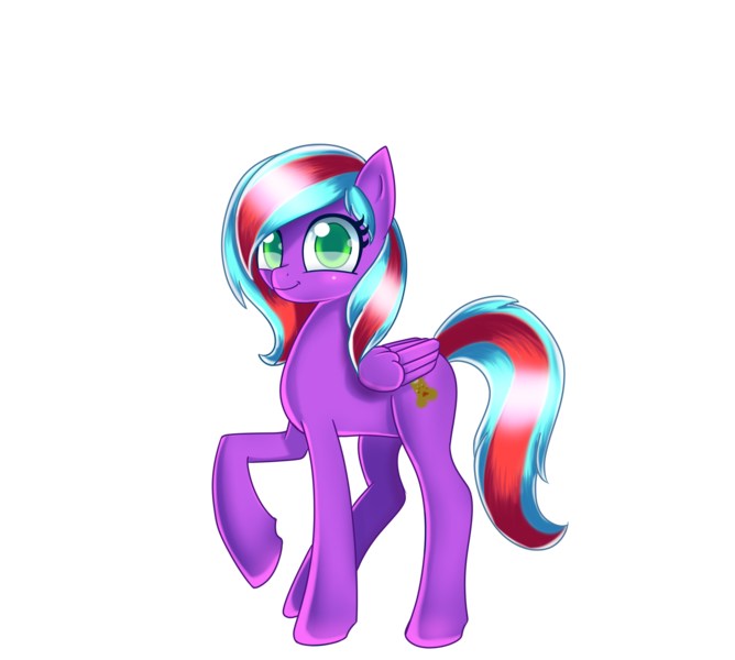 Size: 2450x2200 | Tagged: safe, artist:opal_radiance, derpibooru import, oc, unofficial characters only, pegasus, pony, eyelashes, female, image, mare, pegasus oc, png, simple background, smiling, solo, transparent background, wings