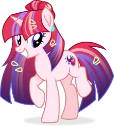 Size: 3158x3520 | Tagged: safe, artist:cirillaq, derpibooru import, oc, oc:scarlet moonlight, pony, unicorn, female, image, mare, png, simple background, solo, transparent background