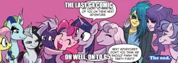 Size: 1880x672 | Tagged: safe, derpibooru import, idw, my little pony: generations, spoiler:comic, comic, end of ponies, generations, image, png