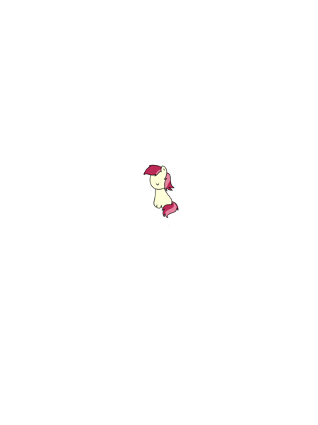 Size: 2250x3000 | Tagged: safe, artist:professorventurer, derpibooru import, roseluck, image, lil squirt, png, simple background, solo, transparent background