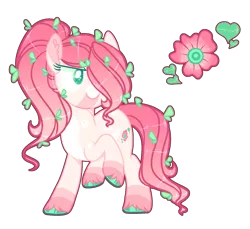 Size: 1679x1537 | Tagged: safe, artist:lilywolfpie-yt, derpibooru import, oc, earth pony, pony, female, image, magical lesbian spawn, mare, offspring, parent:applejack, parent:pinkie pie, parents:applepie, png, simple background, solo, transparent background