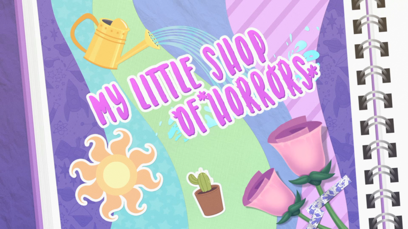 Size: 1366x768 | Tagged: safe, derpibooru import, screencap, equestria girls, equestria girls series, my little shop of horrors, image, png, title card