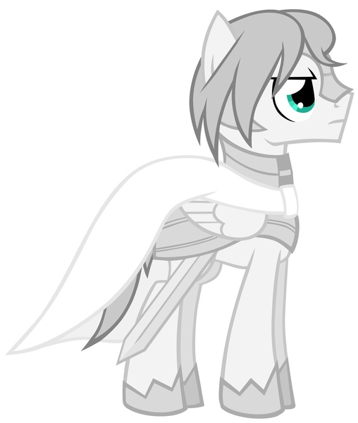 Size: 1734x2048 | Tagged: safe, derpibooru import, oc, oc:light knight, pegasus, pony, armor, cloak, clothes, gray, grayscale, guard, image, jpeg, knight, male, monochrome, stallion, sword, weapon