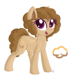 Size: 1841x1963 | Tagged: safe, artist:vito, oc, oc:dust bunny, earth pony, pony, cutie mark, image, png, simple background, smiling, solo