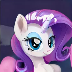 Size: 1024x1024 | Tagged: safe, artist:thisponydoesnotexist, derpibooru import, machine learning generated, pony, horn, image, jpeg, neural network, not rarity