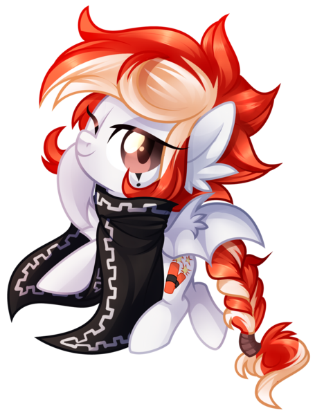 Size: 1024x1350 | Tagged: safe, artist:xnightmelody, derpibooru import, oc, oc:firecracker, unofficial characters only, bat pony, pony, bat pony oc, bat wings, chibi, female, image, one eye closed, png, simple background, solo, transparent background, wings, wink