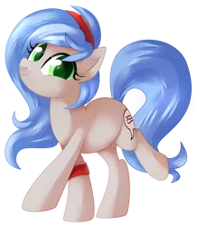 Size: 1024x1173 | Tagged: safe, artist:xnightmelody, derpibooru import, oc, oc:chatterbox, unofficial characters only, earth pony, pony, earth pony oc, female, full body, hooves, image, mare, png, shading, simple background, smiling, solo, tail, transparent background