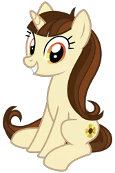 Size: 2000x3000 | Tagged: safe, artist:cheezedoodle96, derpibooru import, dawnlighter, pony, unicorn, .svg available, bangs, female, friendship student, image, looking at you, mare, png, show accurate, simple background, sitting, smiling, smiling at you, solo, transparent background, vector