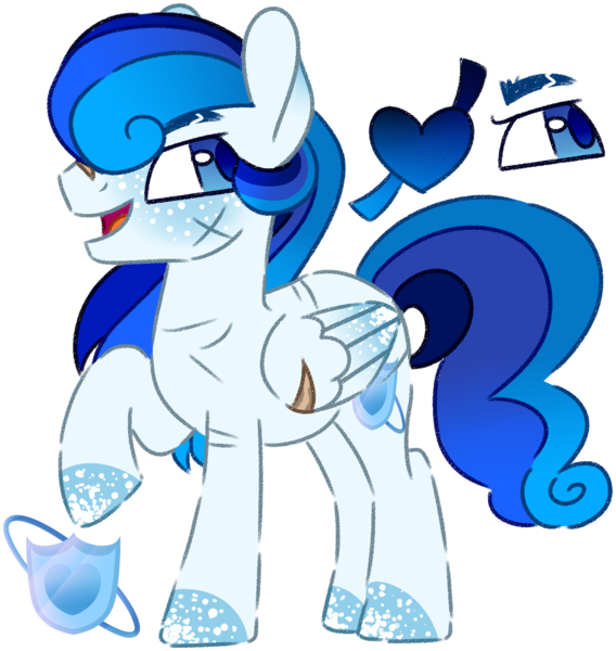 Size: 1280x1353 | Tagged: safe, artist:maximumpiracy, derpibooru import, oc, unofficial characters only, pegasus, pony, base used, image, male, offspring, parent:princess cadance, parent:shining armor, parents:shiningcadance, pegasus oc, png, raised hoof, scar, simple background, solo, stallion, transparent background, wings