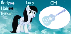 Size: 1280x615 | Tagged: safe, artist:cindydreamlight, derpibooru import, oc, oc:lucy ghost, pegasus, pony, female, image, mare, png, reference sheet, solo