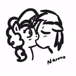 Size: 400x400 | Tagged: safe, artist:wrath-marionphauna, derpibooru import, big macintosh, sugar belle, earth pony, unicorn, blushing, couple, digital art, eyes closed, female, image, jpeg, kissing, male, shipping, sketch, straight, sugarmac, surprised