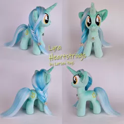 Size: 800x800 | Tagged: safe, artist:larsen toys, derpibooru import, lyra heartstrings, original species, plush pony, pony, unicorn, image, jpeg, photo, plushie, solo