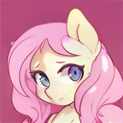 Size: 1024x1024 | Tagged: safe, artist:thisponydoesnotexist, derpibooru import, machine learning generated, fluttershy, alternate hairstyle, female, image, jpeg, neural network, not fluttershy, solo