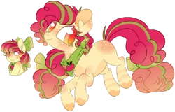 Size: 1280x818 | Tagged: safe, artist:maximumpiracy, derpibooru import, oc, oc:annaline apple, unofficial characters only, earth pony, pony, base used, bust, image, neckerchief, offspring, parent:apple bloom, parent:carrot crunch, parents:crunchbloom, png, simple background, solo, transparent background