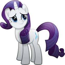 Size: 8251x8173 | Tagged: safe, artist:lincolnbrewsterfan, derpibooru import, rarity, pony, unicorn, my little pony: the movie, party pooped, .svg available, cute, cute face, image, inkscape, looking at something, looking up, movie accurate, png, raribetes, sad, sad eyes, sad face, sad pony, sadorable, shading, simple background, standing, transparent background, vector