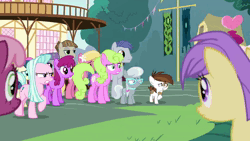 Size: 1920x1080 | Tagged: safe, derpibooru import, screencap, bon bon, cheerilee, daisy, flower wishes, fluttershy, lily, lily valley, maud pie, rainbow dash, silver spoon, sweetie drops, tender brush, winter lotus, earth pony, pegasus, pony, the ending of the end, animated, cloudsdale, flying, image, implied queen chrysalis, webm