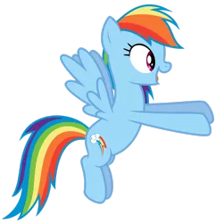 Size: 2408x2491 | Tagged: safe, artist:thatguy1945, derpibooru import, rainbow dash, pegasus, pony, female, high res, image, mare, png, simple background, solo, transparent background, vector