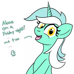 Size: 2000x2000 | Tagged: safe, artist:dafiltafish, derpibooru import, lyra heartstrings, pony, unicorn, among us, dumb joke, image, meme, png, simple background, solo, text, white background