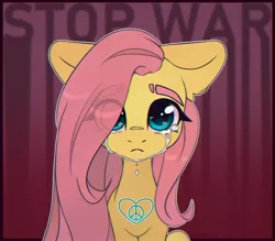 Size: 4000x3500 | Tagged: safe, artist:reterica, derpibooru import, fluttershy, pegasus, pony, crying, eye clipping through hair, image, jpeg, looking at you