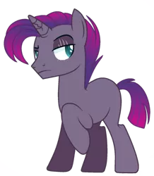 Size: 1280x1465 | Tagged: safe, artist:venomtwt-artistowo, derpibooru import, pony, unicorn, image, male, offspring, parent:noteworthy, parent:tempest shadow, png, simple background, solo, stallion, transparent background