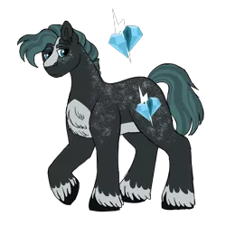 Size: 3229x3226 | Tagged: safe, artist:queenderpyturtle, derpibooru import, oc, oc:rolling stone, earth pony, pony, image, male, png, simple background, solo, stallion, transparent background