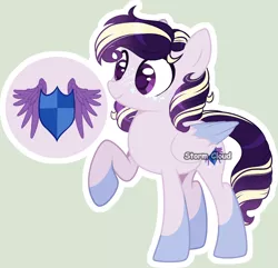 Size: 2546x2458 | Tagged: safe, artist:dinkydoolove, derpibooru import, oc, unofficial characters only, pegasus, pony, base used, coat markings, colored wings, freckles, image, male, offspring, parent:princess cadance, parent:shining armor, parents:shiningcadance, pegasus oc, png, smiling, socks (coat marking), solo, stallion, two toned wings, wings