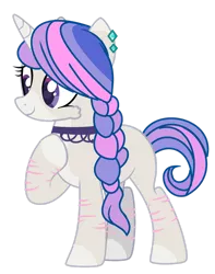 Size: 1280x1626 | Tagged: safe, artist:venomtwt-artistowo, derpibooru import, oc, pony, unicorn, base used, female, image, mare, png, scar, simple background, solo, transparent background