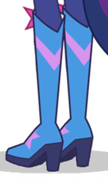 Size: 377x638 | Tagged: safe, derpibooru import, sci-twi, twilight sparkle, equestria girls, boots, clothes, crystal guardian, high heel boots, image, jpeg, legs, pictures of legs, shoes, solo