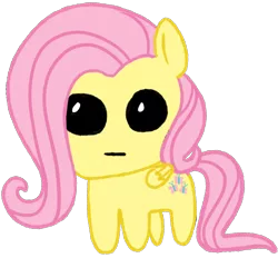 Size: 640x595 | Tagged: safe, artist:snailpups, derpibooru import, part of a set, fluttershy, oc, oc:tbh, pegasus, pony, female, image, png, solo, tbh