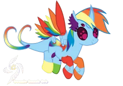 Size: 1700x1200 | Tagged: safe, artist:galeemlightseraphim, derpibooru import, rainbow dash, changedling, changeling, pony, robot, robot pony, base used, changedlingified, female, image, mare, png, simple background, solo, species swap, transparent background