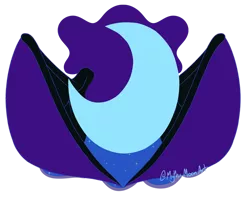 Size: 1000x800 | Tagged: safe, artist:mythicmoonart, nightmare moon, cutie mark, cutie mark only, image, no pony, png, simple background, transparent background, wings