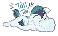 Size: 855x530 | Tagged: safe, artist:esmeia, derpibooru import, oc, oc:tall tail, unofficial characters only, pegasus, pony, cloud, eyes closed, floppy ears, foal, freckles, image, male, pegasus oc, png, simple background, solo, transparent background, wings