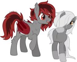 Size: 4000x3223 | Tagged: safe, artist:limedazzle, derpibooru import, oc, oc:blood moon, oc:moonbite, unofficial characters only, bat pony, pony, image, male, png, scar, simple background, stallion, transparent background
