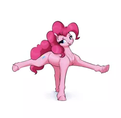 Size: 2250x2190 | Tagged: safe, artist:aquaticvibes, derpibooru import, pinkie pie, earth pony, pony, image, png, ponk, solo
