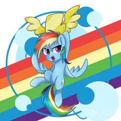 Size: 1280x1280 | Tagged: safe, artist:brella, derpibooru import, rainbow dash, pony, image, png, solo