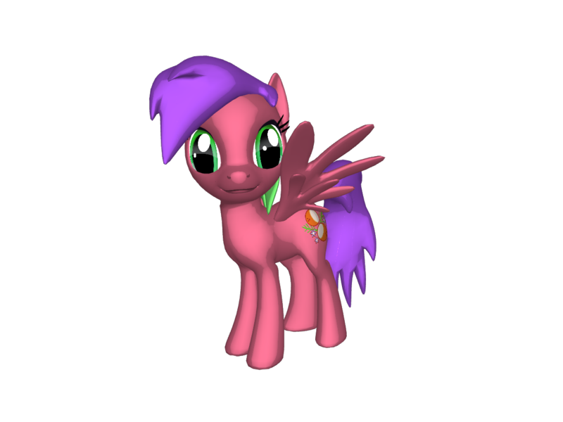 Size: 1200x900 | Tagged: safe, artist:bonbontheclown35, derpibooru import, coconut grove, pegasus, pony, pony creator, 3d, 3d pony creator, cute, female, g3, g3 to g4, g4, generation leap, groveabetes, image, mare, png, ponylumen, pose, simple background, smiling, transparent background