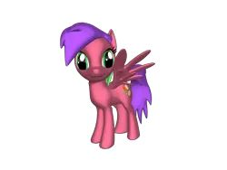 Size: 1200x900 | Tagged: safe, artist:bonbontheclown35, derpibooru import, coconut grove, pegasus, pony, pony creator, 3d, 3d pony creator, cute, female, g3, g3 to g4, g4, generation leap, groveabetes, image, mare, png, ponylumen, pose, simple background, smiling, transparent background