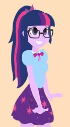 Size: 2778x5000 | Tagged: safe, artist:egor418, derpibooru import, sci-twi, twilight sparkle, equestria girls, equestria girls series, female, glasses, image, png, simple background, solo