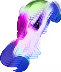 Size: 3337x3954 | Tagged: safe, derpibooru import, rarity, pony, unicorn, female, filly, filly rarity, image, op is on drugs, png, psychedelic, rarara, simple background, wat, weird, white background, wtf, younger