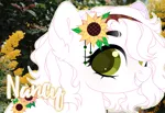 Size: 1110x762 | Tagged: safe, artist:kimio666, derpibooru import, oc, unofficial characters only, earth pony, pony, ear fluff, earth pony oc, eyelashes, female, flower, grin, image, mare, outdoors, png, smiling, solo, sunflower